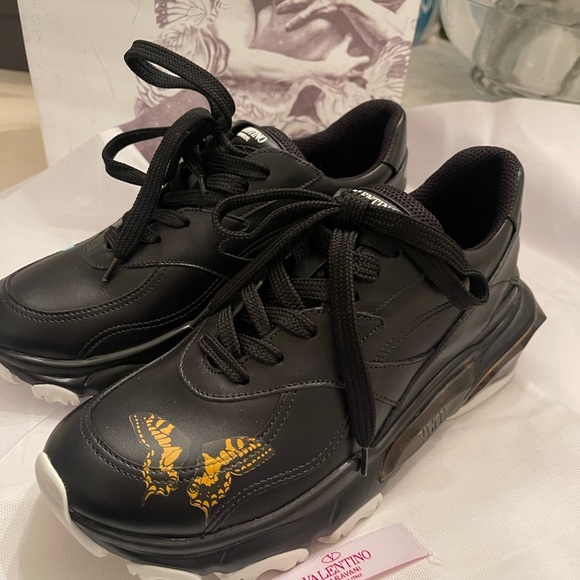‼️‼️‼️SOLD‼️‼️‼️valentino garavani undercover Jun takahashi women sneaker black - Picture 5 of 10